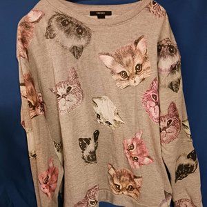 Forever 21 Cat Sweater